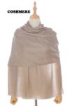toosh color cashmere shawl